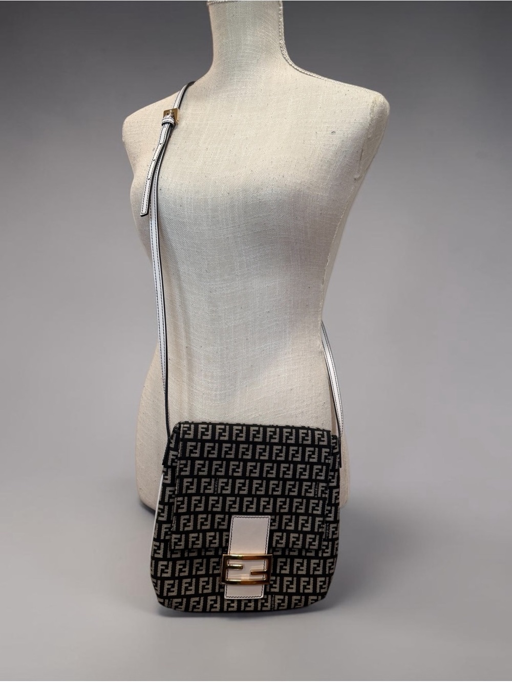 Fendi  Monogram Crossbody Bag